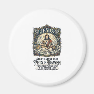 Íman Camiseta de Lembrança do Memorial de Jesus Pet Cri
