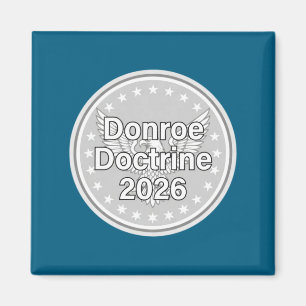 Íman Camiseta de Manga Longa Meme da Doutrina de Donroe