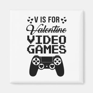 Íman Camiseta de Presente para Amante de Jogos de Vídeo