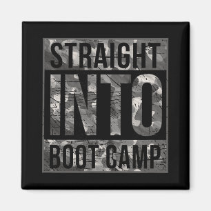 Íman Camiseta de Treinamento Básico do Boot Camp Para N