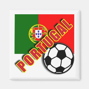 Íman Camiseta do fã de futebol do mundo de PORTUGAL