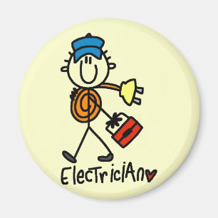 Íman Camiseta e presentes básicos do eletricista