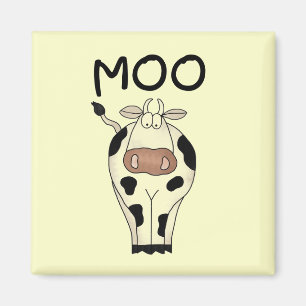 Íman Camiseta e presentes da vaca do MOO