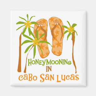 Íman Camiseta e presentes de Cabo San Lucas da lua de