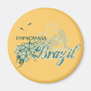 Íman Camiseta e presentes de Copacabana Brasil