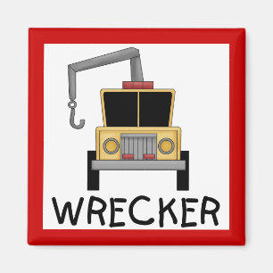 Íman Camiseta e presentes do Wrecker