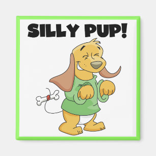 Íman Camiseta e presentes parvos do filhote de cachorro