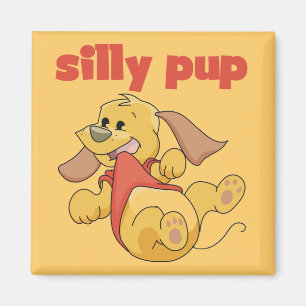 Íman Camiseta e presentes parvos do filhote de cachorro