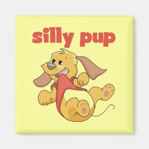 Íman Camiseta e presentes parvos do filhote de cachorro