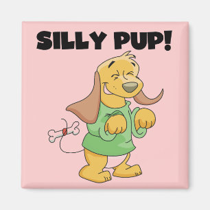 Íman Camiseta e presentes parvos do filhote de cachorro