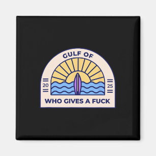 Íman Camiseta engraçada anti-Trump Golfo de Quem Se Imp