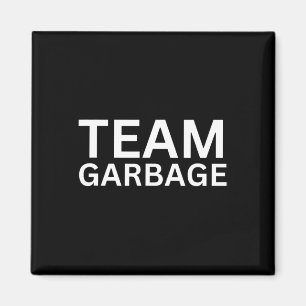 Íman Camiseta Equipe Lixo Para Apoiadores Trump