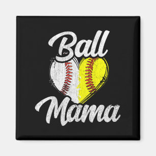 Íman Camiseta Esportiva de Beisebol e Softbol Time da B