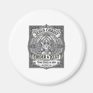 Íman Camiseta Gráfica Cristã Jesus Desembaralha Casa Li