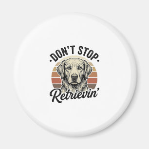 Íman Camiseta Gráfica de Gravura Vintage de Cachorro Re