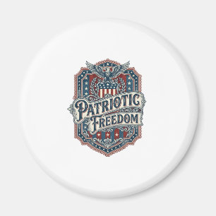 Íman Camiseta Gráfica Vetorial Gospel Country Patriótic