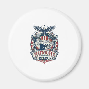 Íman Camiseta Gráfica Vetorial Patriota Amante de Enigm