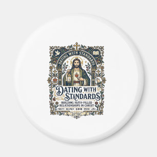 Íman Camiseta Humor Relacionamento Cristão Namorando Je