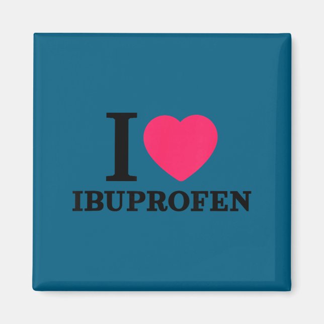 Íman Camiseta Ibuprofeno (Frente)