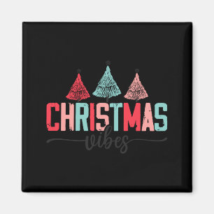 Íman Camiseta infantil de Natal com desenho de árvore f