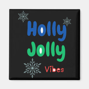 Íman Camiseta Infantil Ousada Holly Jolly Baby