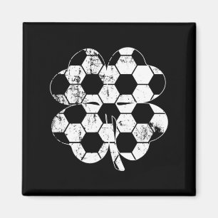Íman Camiseta Irlandesa Vintage Futebol Dia de São Patr