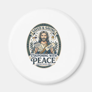 Íman Camiseta Jesus Cupom Brechó Frugal Fé Baseado Desi