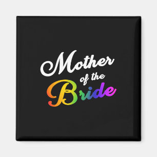 Íman Camiseta Mãe da Noiva Lésbica Gay Lgbt Despedida d