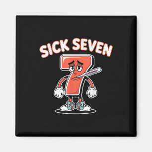 Íman Camiseta Meme Seven Doente Seis Sete Brincadeira D