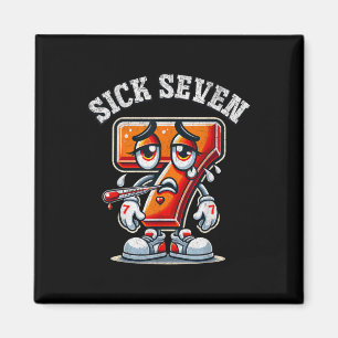 Íman Camiseta Meme Sick Seven Seis Sete Brincadeira Div