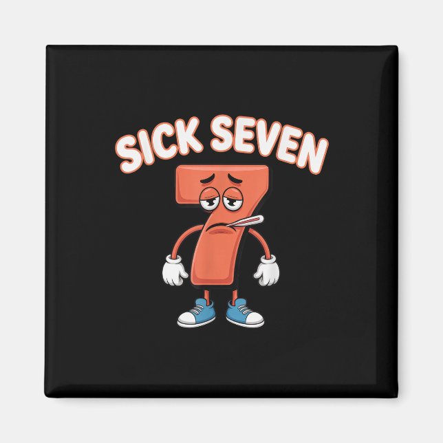 Íman Camiseta Meme Sick Seven Tee Seis Sete Brincadeira (Frente)