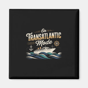 Íman Camiseta no modo transatlântico Camisetas transatl