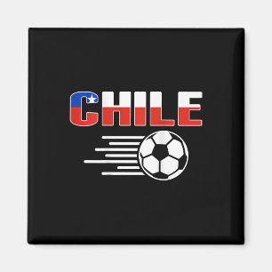 Íman Camiseta Orgulho dos Amantes do Futebol Chileno Or