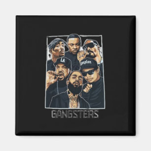 Íman Camiseta Original do Gangster da Costa Oeste