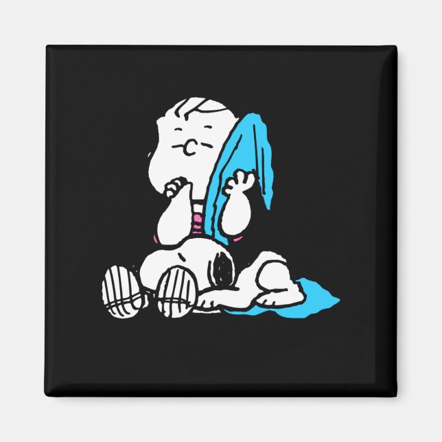 Íman Camiseta Peanuts Linus  (Frente)