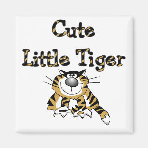 Íman Camiseta pequeno bonito e presentes do tigre