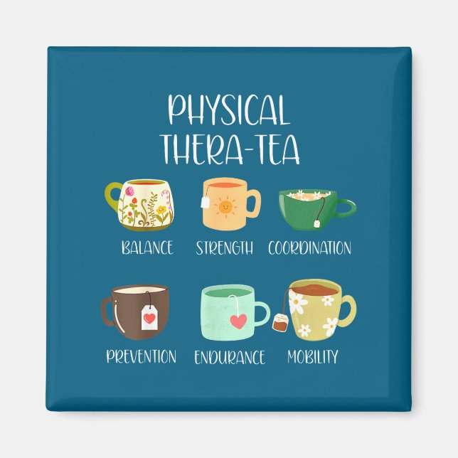 Íman Camiseta Physical Therapy Thera Tea Pt (Frente)