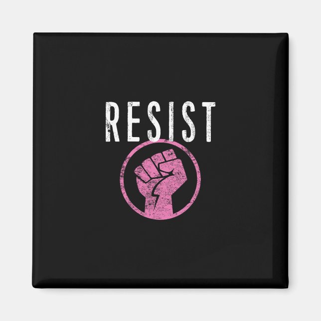 Íman Camiseta Punho de Resistência - Faça Parte da Resi (Frente)