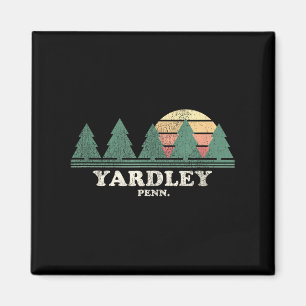 Íman Camiseta Retro Vintage Yardley Pa Throwback Design
