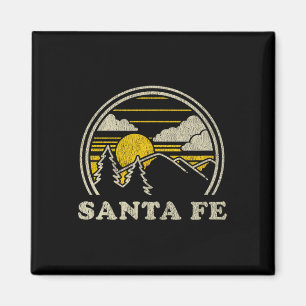 Íman Camiseta Santa Fe Novo México Nm Camiseta Vintage 
