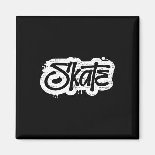 Íman Camiseta Skate Grafite Desgastado Skateboarding Sk
