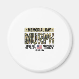 Íman Camiseta Vetorial Vintage de Treino Memorial Day M