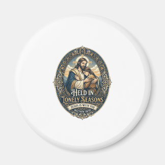 Íman Camiseta Vintage de Encorajamento para Viúva Viúvo