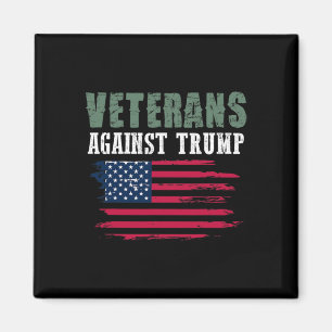 Íman Camisetas Anti Trump - Veteranos Contra Donald Tru