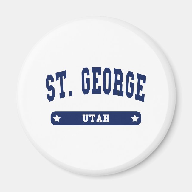 Íman Camisetas de Estilo da Faculdade de Utah (Frente)