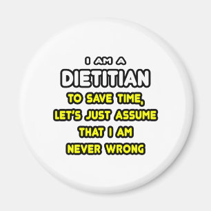 Íman Camisetas Dietitianas Engraçadas e Presentes