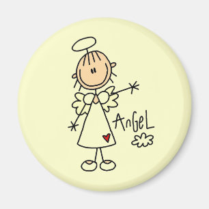 Íman Camisetas e Presentes da Figura de Anjo