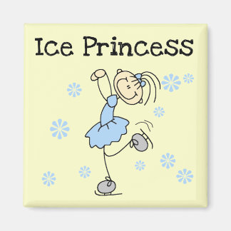 Íman Camisetas e presentes da Princesa Ice Skating