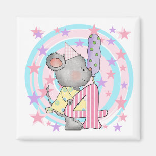 Íman Camisetas e presentes de 4 anos do rato