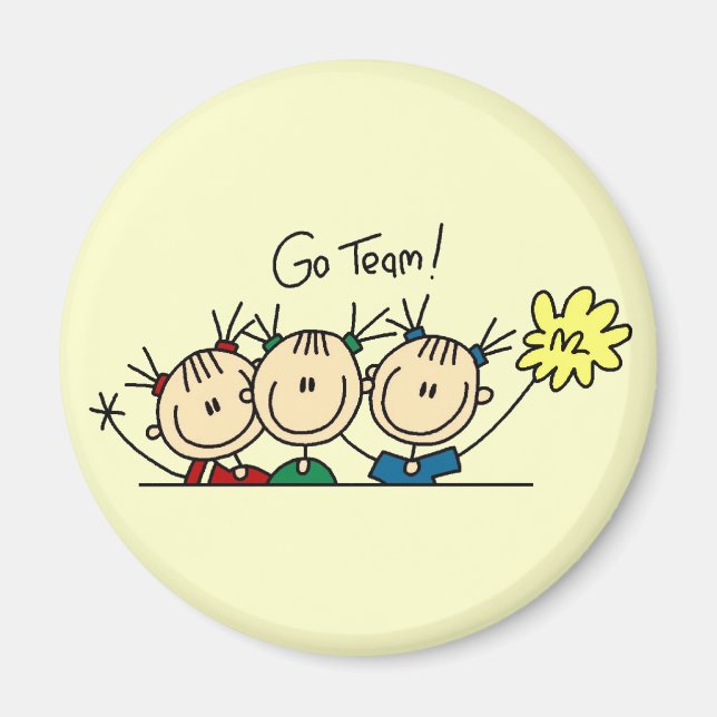 Íman Camisetas e presentes de animação do Team Sport (Frente)